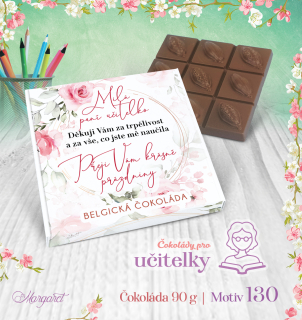 Belgická čokoláda 90 g | Motiv 130